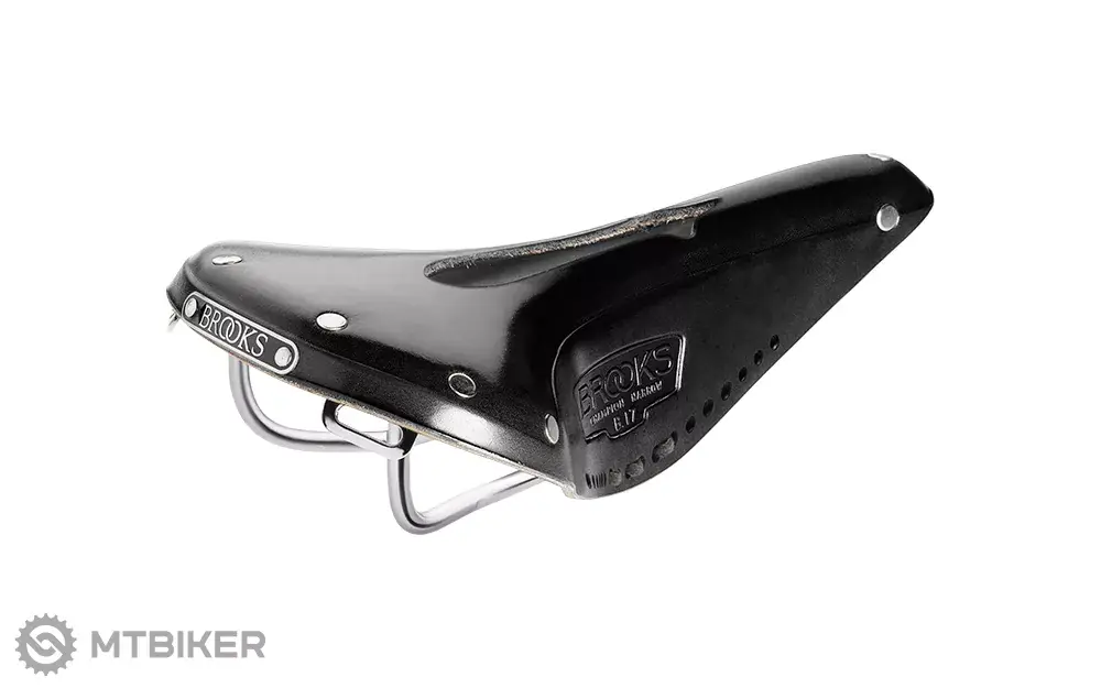 Pouze Dnes Brooks B17 Narrow Carved sedlo, 151 mm, černé