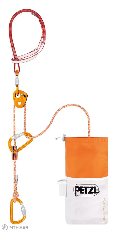 Petzl RAD SYSTEM záchranářská souprava s lanem Hit Sezóny
