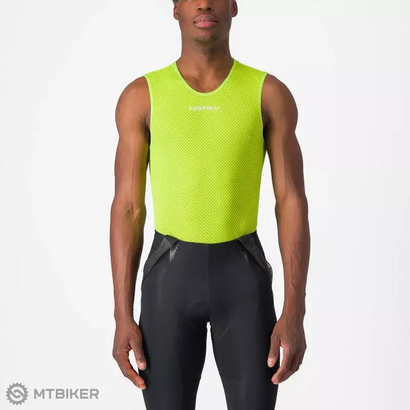 Castelli PRO MESH 2.0 tílko, limetková Cenový Hit