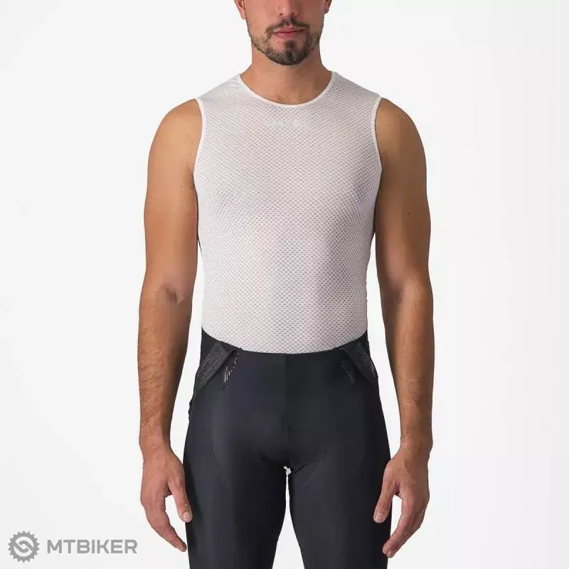 Vrácení Zdarma Castelli PRO MESH 2.0 tílko, bílé