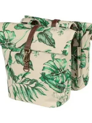 Basil EVER-GREEN tašky na nosič, 28-32 l, krémová Oblíbený