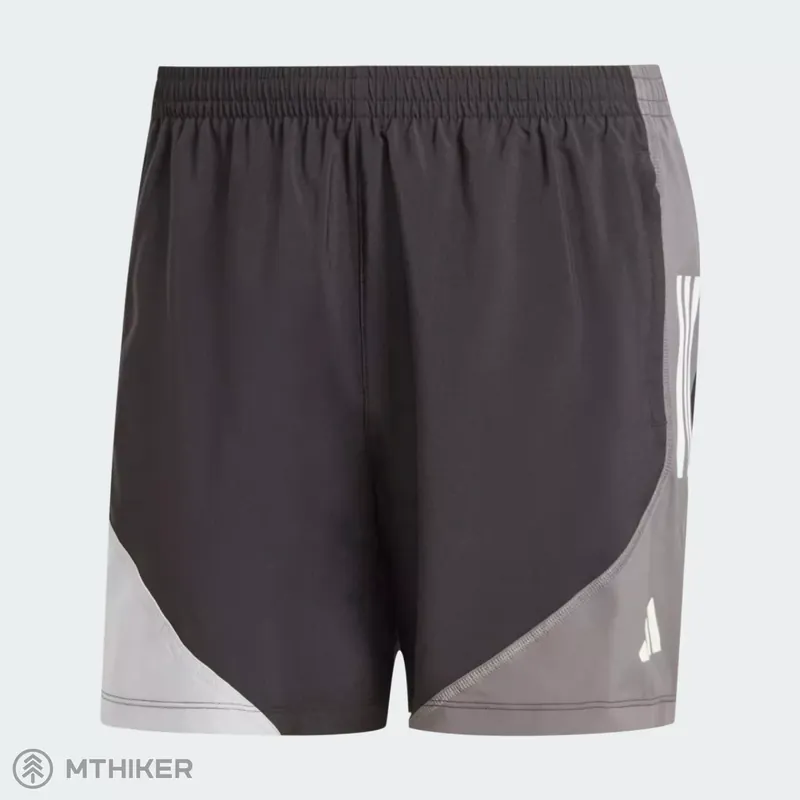 Cenová Bomba adidas OWN THE RUN kraťasy, Black/Halo Silver/Grey Five