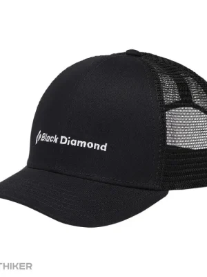 Časově Omezené Black Diamond BD TRUCKER kšiltovka, Black/Black/BD Wordmark