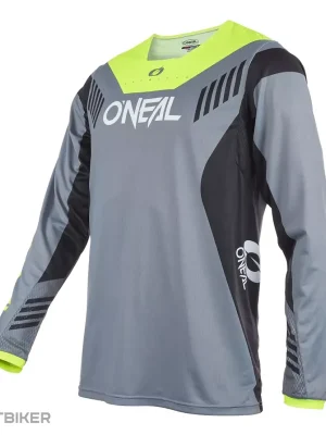 Finální Výprodej O‘NEAL ELEMENT FR HYBRID dětský dres, šedá/žlutá