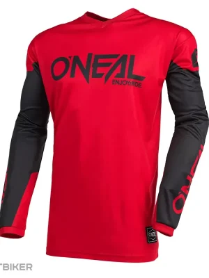 Autentický O‘NEAL ELEMENT THREAT dres, červená/černá
