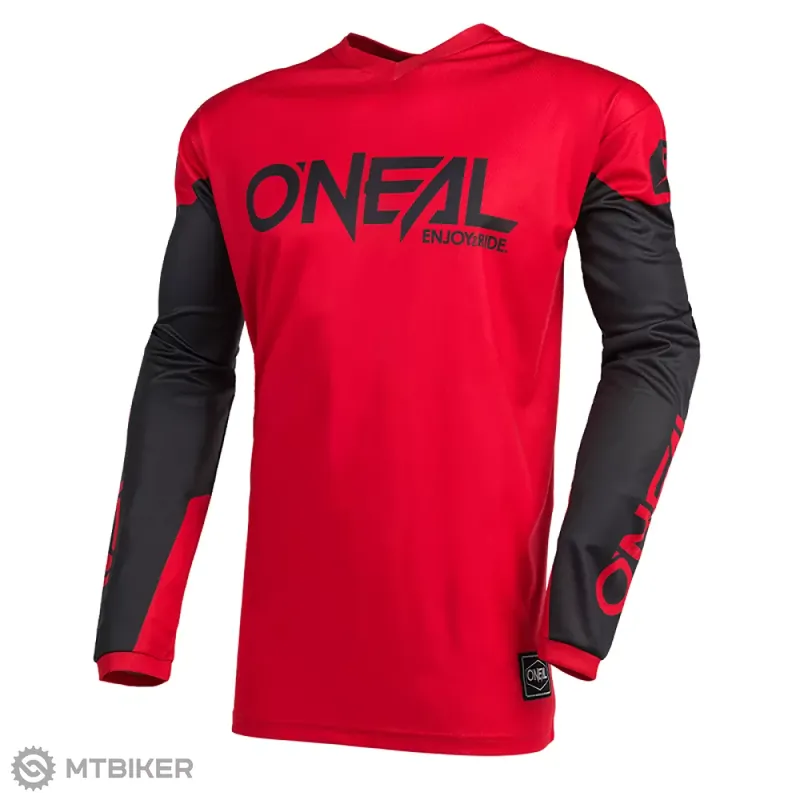Autentický O‘NEAL ELEMENT THREAT dres, červená/černá