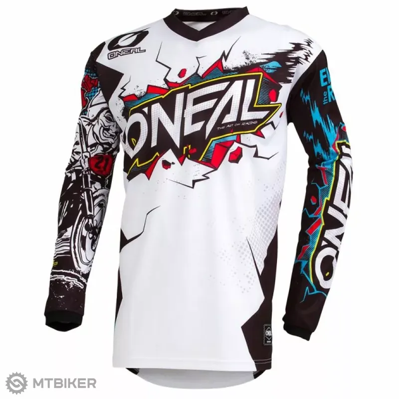 Výprodej O‘NEAL ELEMENT VILLAIN dres, bílá
