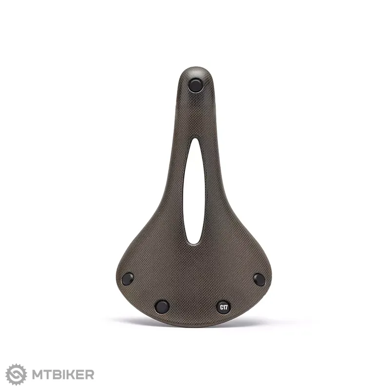 Brooks C17 Carved sedlo, 164 mm, hnědé Akční Nabídka