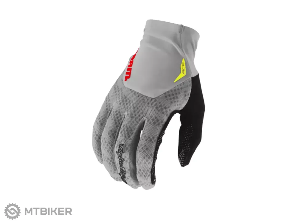 Troy Lee Designs Ace SRAM Shifted rukavice, cement Sezónní Sleva