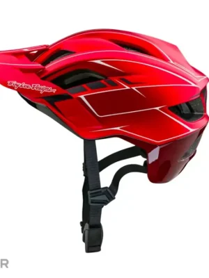 Poslední Šance Troy Lee Designs Flowline SE Mips přilba, pinstripe red