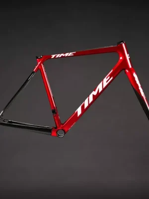 Originální TIME ALPE D’HUEZ DISC rám, brilliant red
