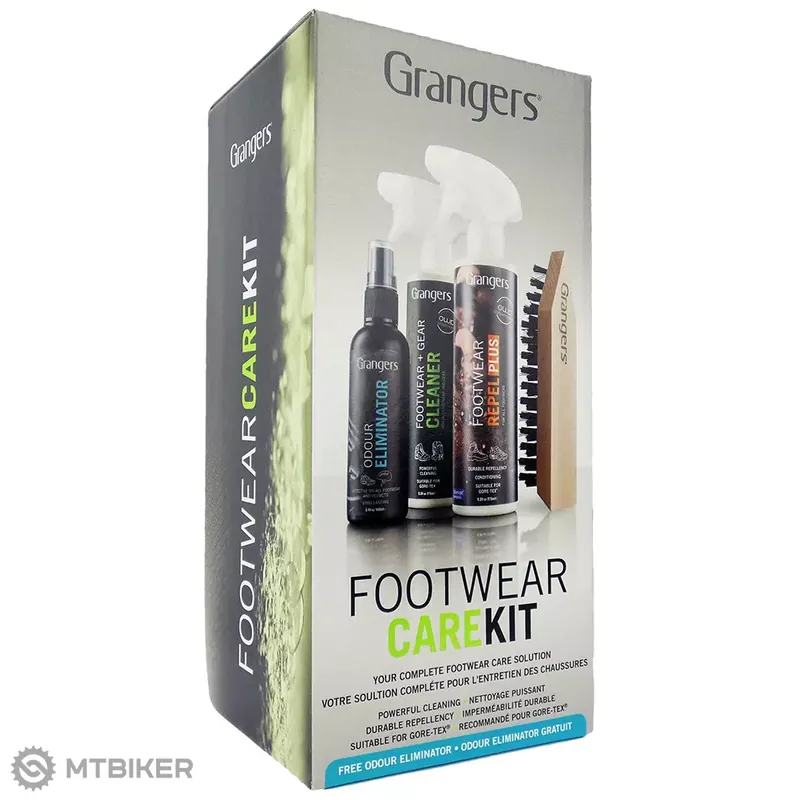 Grangers Footwear Care Kit sada pro ošetření obuvi Vrácení Zdarma