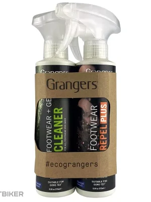 Levný Grangers Footwear Repel Plus + Footwear Gear Cleaner sada pro ošetření obuvi