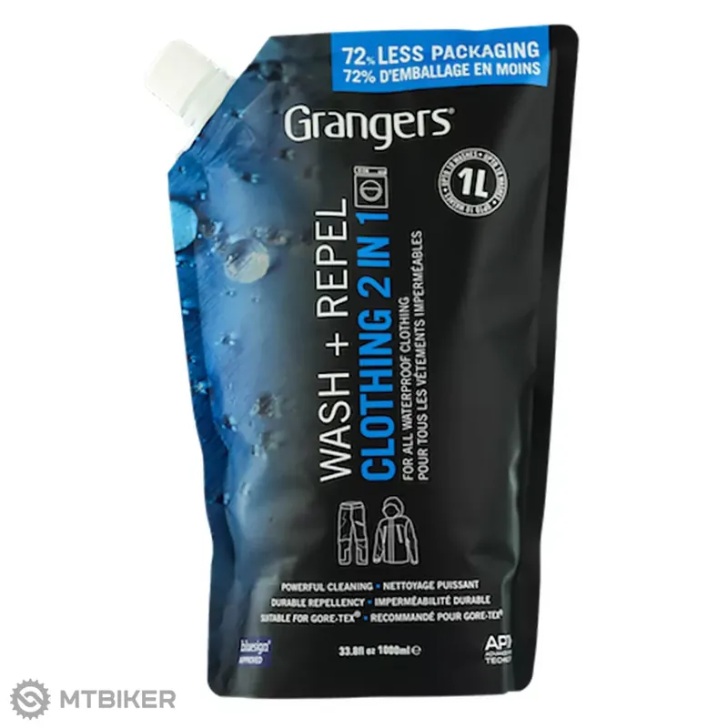 Must-Have Grangers Wash + Repel Clothing 2 in 1 prací prostředek a impregnace, 1 l
