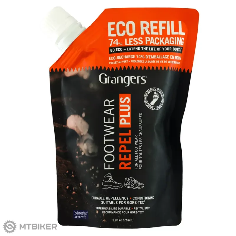 Originální Grangers Footwear Repel Plus Eco Refill impregnace, 275 ml