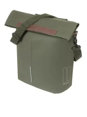 Basil CITY SHOPPER BAG taška na nosič, 14 - 16 l, mechová Časově Omezené