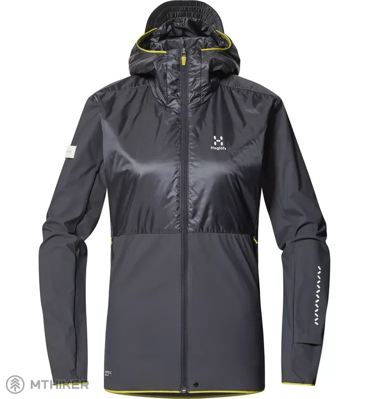 Sezónní Sleva Haglöfs TT Mimic hood dámská bunda, tmavě šedá