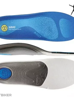 Novinka Sidas 3Feet Comfort CZ Mid vložky, modrá