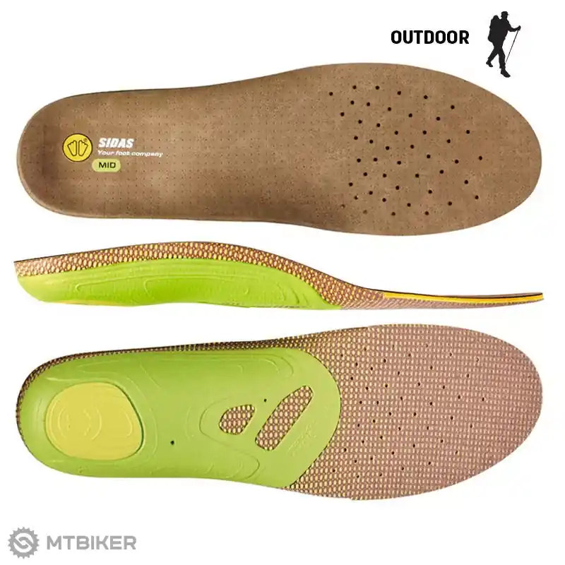 Sidas 3Feet Outdoor Mid vložky do bot Dokud Zásoby Vydrží