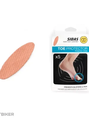Sidas Toe Protector V2 náplasti proti puchýřům, 5 ks Nízká Cena