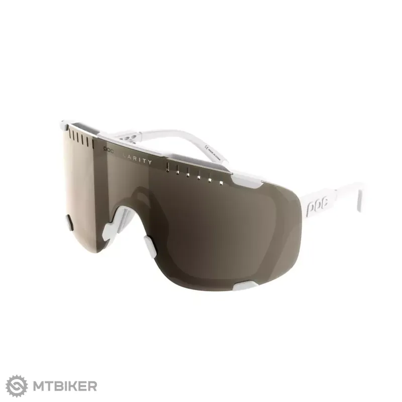 Must-Have POC Devour Hydrogen brýle, White/Clarity Trail /Partly Sunny Silver