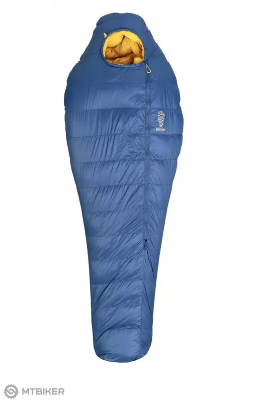 Autentický Patizon G 1100 ultralehký spacák, navy/gold