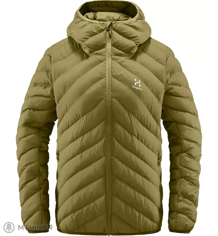 Jen Po Omezenou Doba Haglöfs Sarna Mimic Hood dámská bunda, olive green