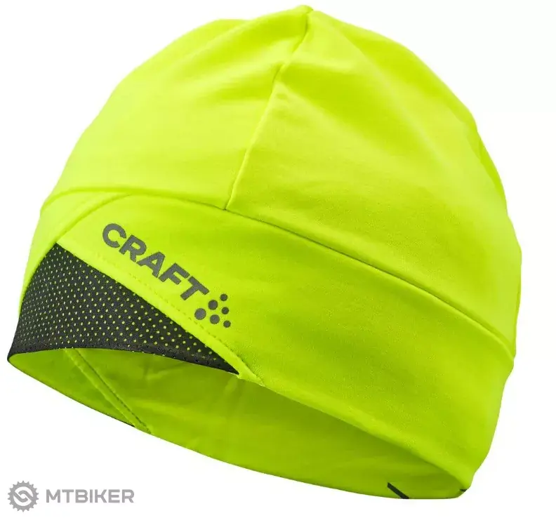Craft ADV Lumen Fleece čepice, žlutá Must-Have