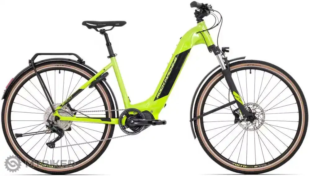 Rock Machine Crossride INT e500 Touring 28 elektrokolo, gloss radioactive yellow/black Dokud Zásoby Vydrží