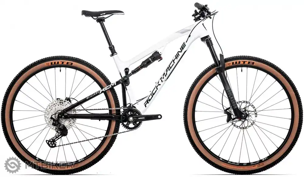 Rock Machine Blizzard XCM 70-29 kolo, bílá/černá/stříbrná Must-Have