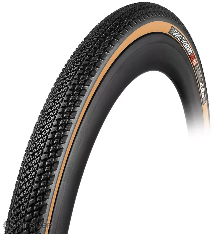 Super Cena TUFO GRAVEL THUNDERO HD 700x36C plášť, TLR, kevlar, černá/béžová