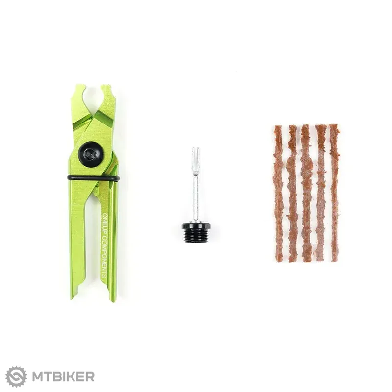 Sezónní Sleva OneUp EDC Plug & Pliers sada na opravu bezdušových plášťů + kleště