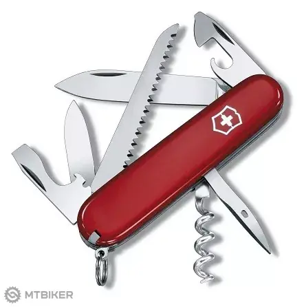 Cenově Výhodný Victorinox Camper kapesní nůž, červená