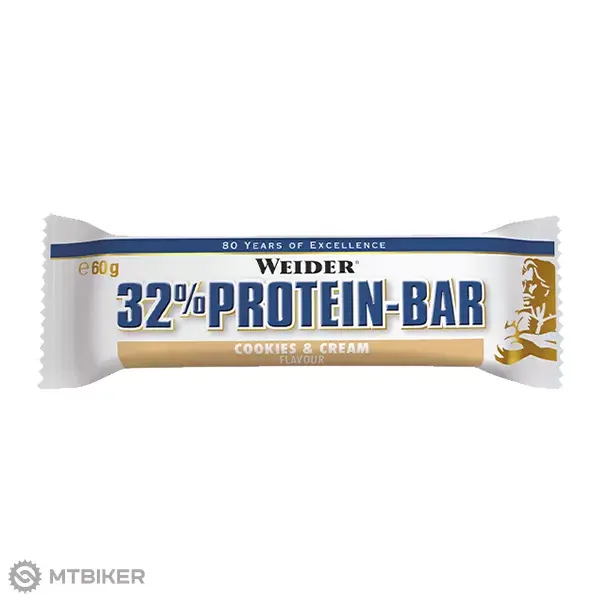 Weider 32% PROTEIN tyčinka, 60 g, cookies cream Autentický