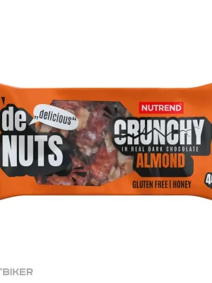 NUTREND DENUTS CRUNCHY tyčinka, 40 g, mandle Aktuální