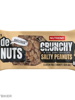 NUTREND DENUTS CRUNCHY tyčinka, 40 g, slané arašídy Bezpečná Platba