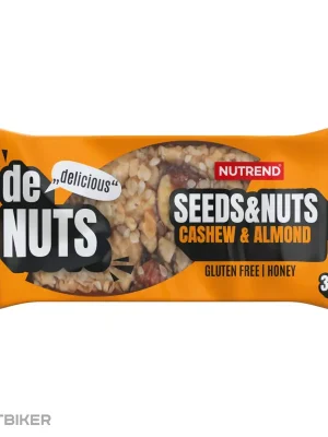 Bezpečná Platba NUTREND DENUTS SEEDS + NUTS tyčinka, 35 g, kešu + mandle