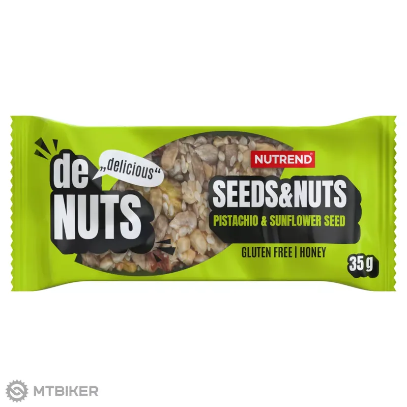 NUTREND DENUTS SEEDS + NUTS tyčinka, 35 g, pistácie + slunečnice Kup Teď