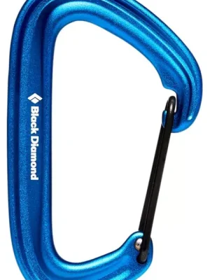 Autentický Black Diamond LiteWire karabina, modrá