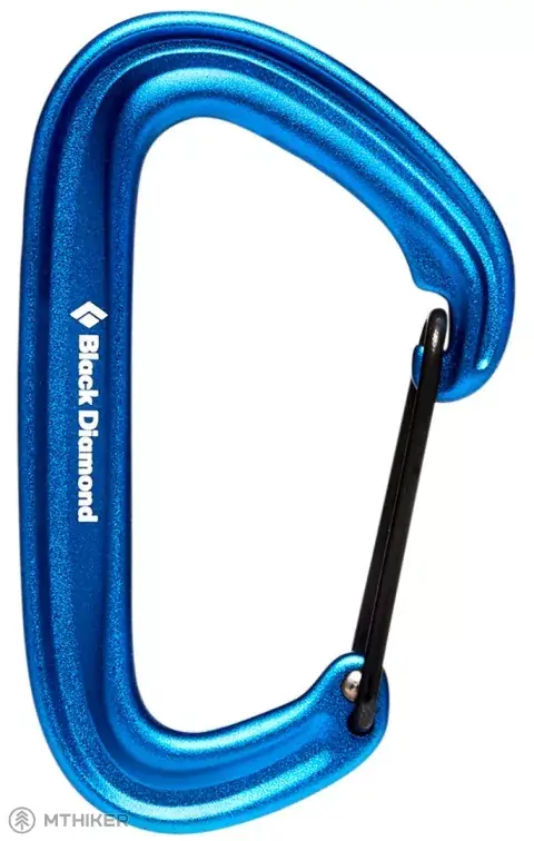 Autentický Black Diamond LiteWire karabina, modrá