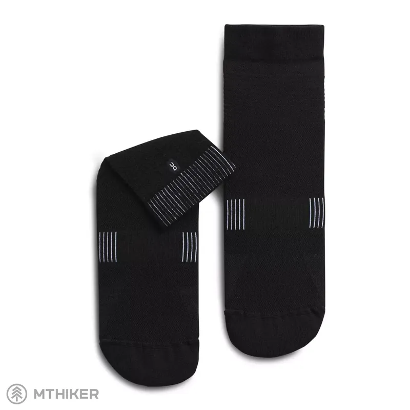 Finální Výprodej On Ultralight Mid Sock dámské ponožky, black/white