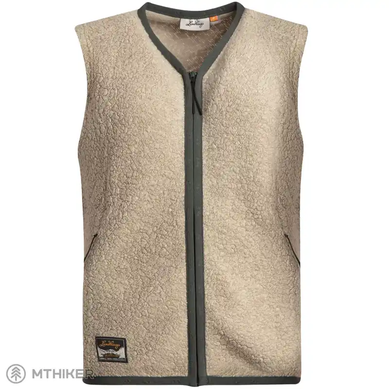 Přímo Od Výrobce Lundhags Flok Wool Pile dámská vesta, sand
