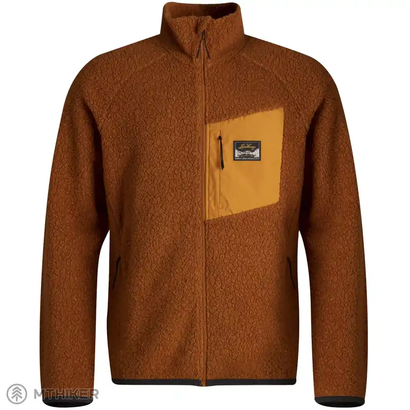 Poslední Šance Lundhags Flok Wool Pile mikina, dark gold