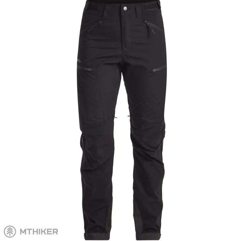 Lundhags Makke High Waist dámské kalhoty, černá Víkendová Akce