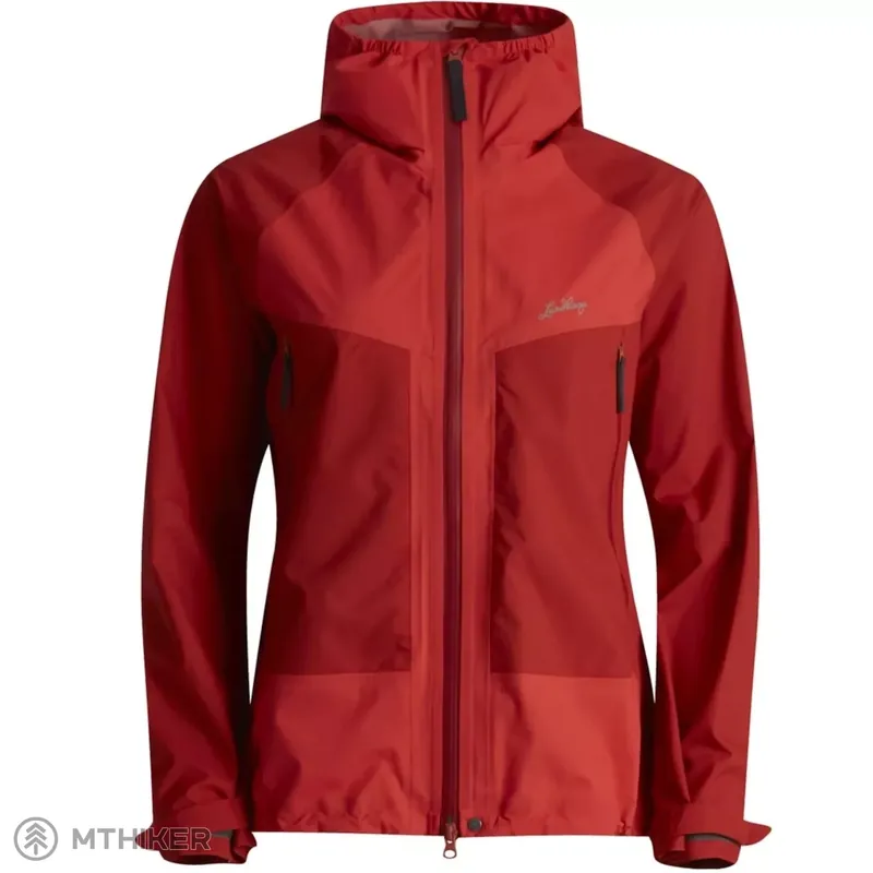 Lundhags Padje Light Waterproof dámská bunda, lively red/mellow red Ověřený