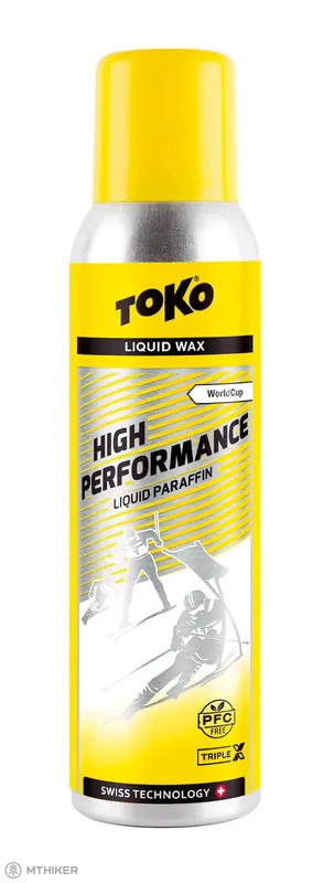 Nová Kolekce TOKO TripleX High Performance tekutý vosk, 125 ml, žlutá