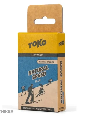 TOKO Natural Speed vosk, 40 g, modrá Zlevněný