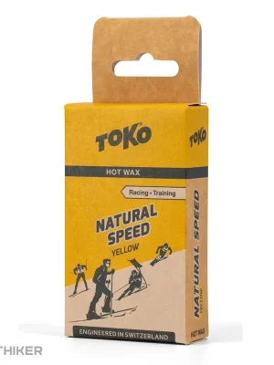 Sleva TOKO Natural Speed vosk, 40 g, žlutá