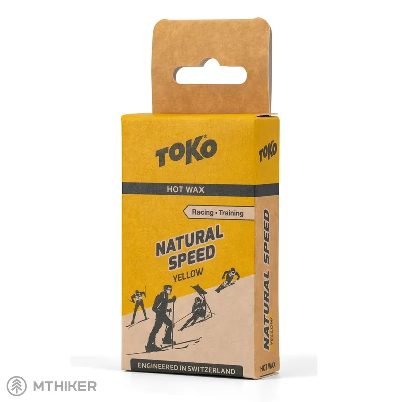 Sleva TOKO Natural Speed vosk, 40 g, žlutá