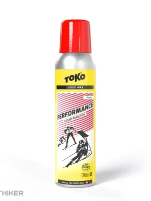 TOKO TripleX Performance tekutý vosk, 125 ml, červená Přímo Od Výrobce